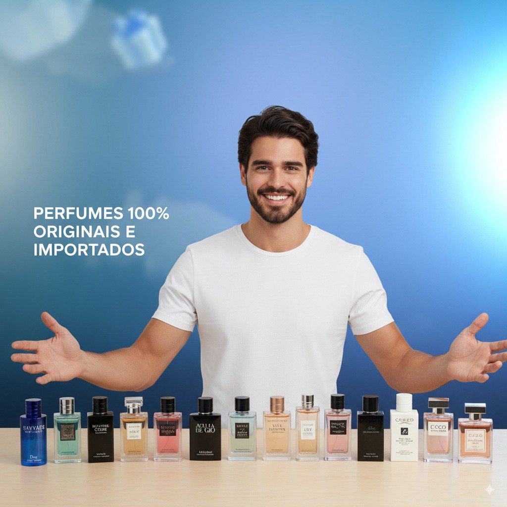 LIQUIDAÇÃO POR FALÊNCIA - Perfumes importados com até 50% OFF